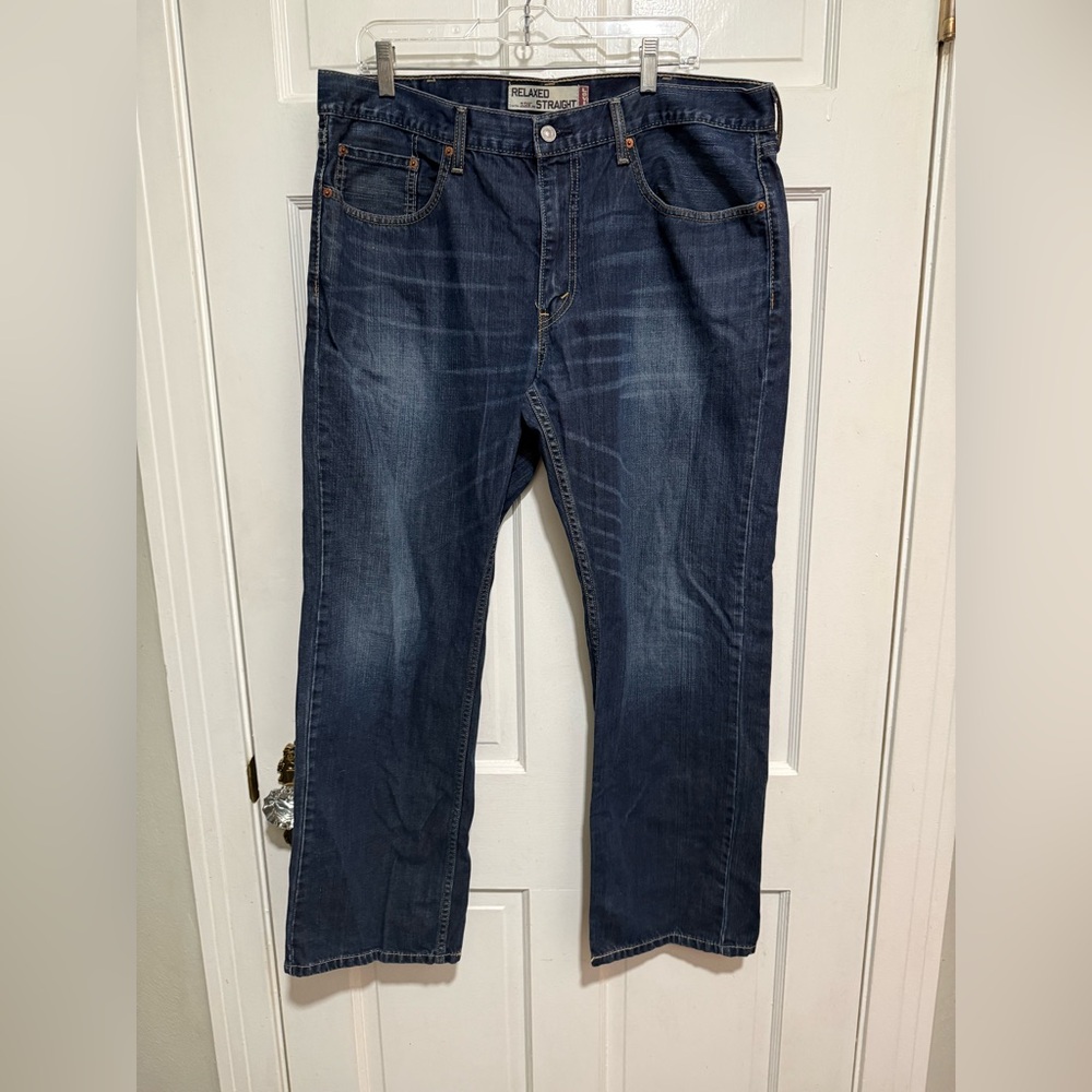 Mens Levis 559 Size 38x30 Relaxed Straight Jeans